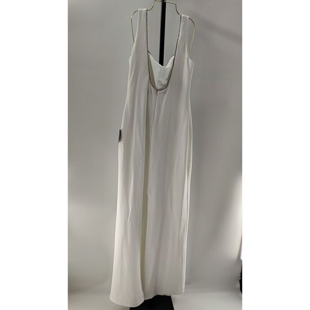 Lulu's White Maxi Slip Dress with Delicate Straps - Picture 2 of 2